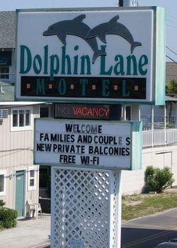 كارولينا بيتش Dolphin Lane Motel المظهر الخارجي الصورة